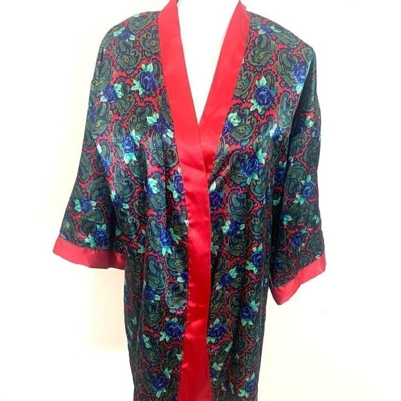 Victoria’s Secret Vintage Gold Label Kimono Robe - Picture 2 of 8